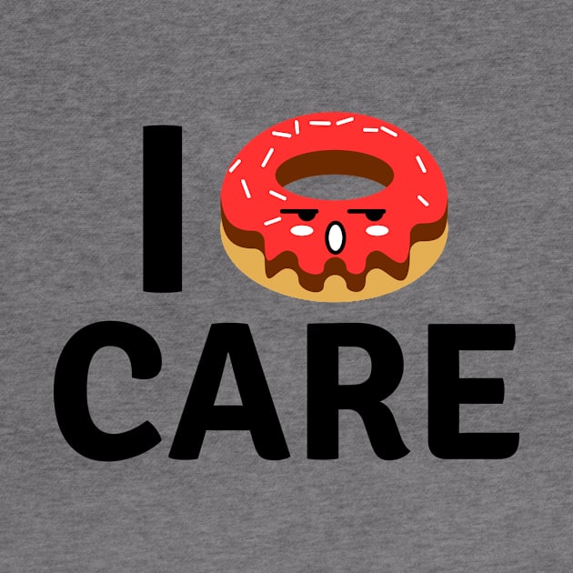 I Donut Care | Donut Pun by Allthingspunny